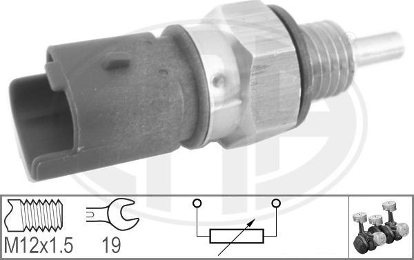 ERA 330624 - Sensor, temperatura del refrigerante parts5.com