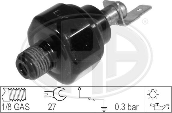 ERA 330009 - Capteur, pression d'huile parts5.com