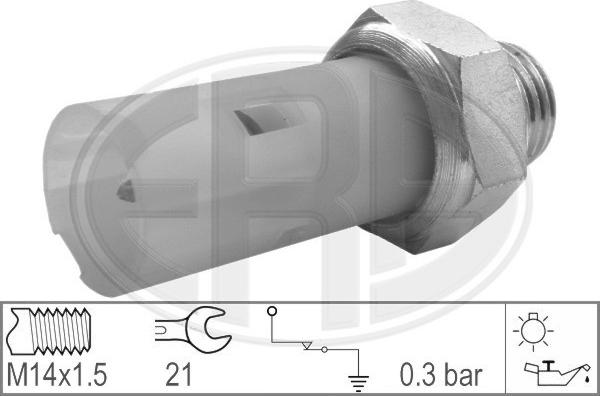 ERA 330018 - Tunnistin, öljynpaine parts5.com