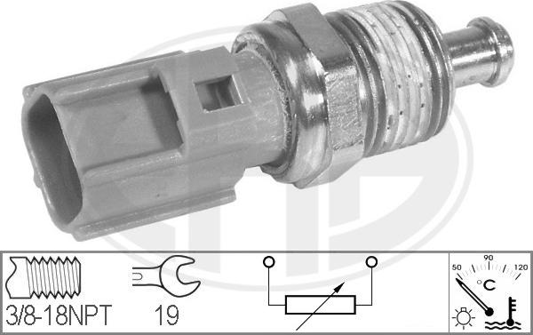 ERA 330144 - Sonde de température, liquide de refroidissement parts5.com