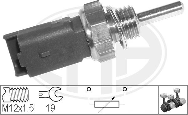 ERA 330142 - Senzor,temperatura lichid de racire parts5.com