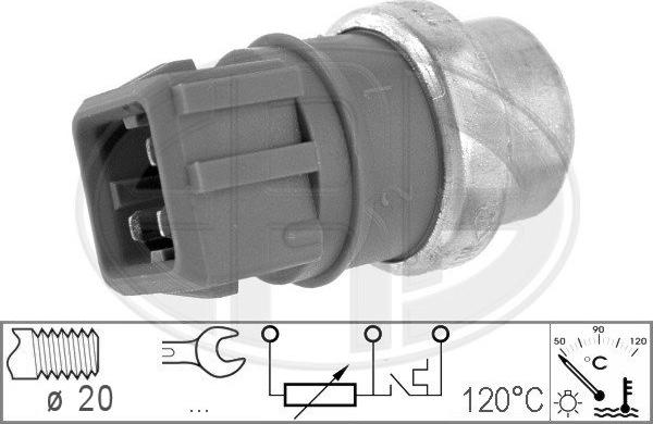 ERA 330153 - Senzor, temperatura rashladne tečnosti parts5.com