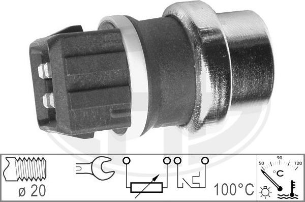 ERA 330152 - Sensor, coolant temperature parts5.com