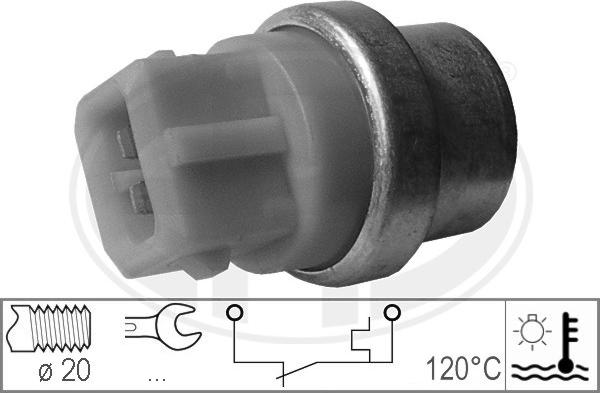 ERA 330161 - Sensor, temperatura del refrigerante parts5.com