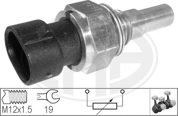 ERA 330107 - Sensor, coolant temperature parts5.com