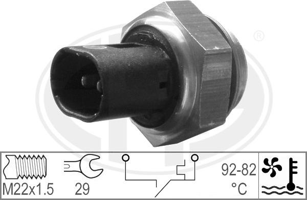 ERA 330181 - Sıcaklık şalteri, radyatör fanı parts5.com