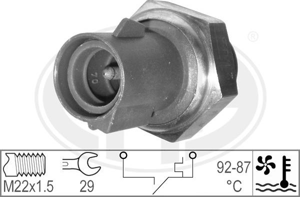 ERA 330182 - Термошалтер, вентилатор на радиатора parts5.com