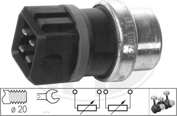 ERA 330128 - Датчик, температура на охладителната течност parts5.com