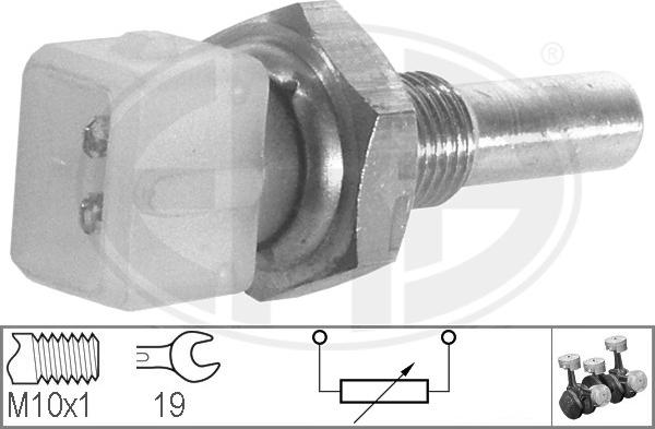 ERA 330127 - Senzor,temperatura lichid de racire parts5.com