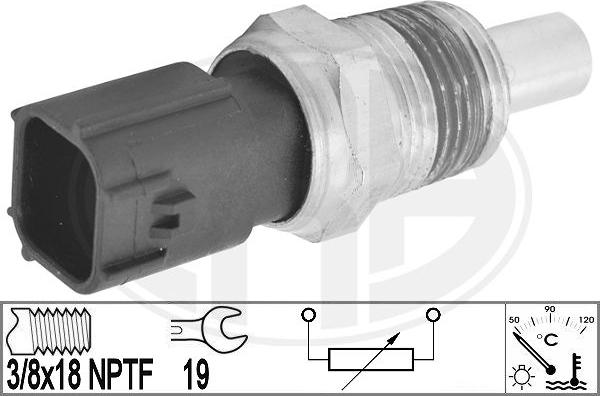 ERA 330869 - Senzor,temperatura lichid de racire parts5.com