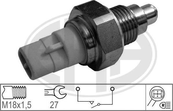 ERA 330743 - Включвател, светлини за движение на заден ход parts5.com