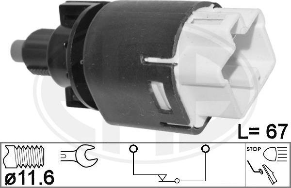 ERA 331009 - Prekidač kočnog svjetla parts5.com