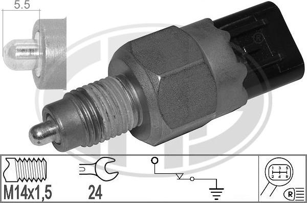 ERA 331013 - Şalter, geri vites lambası parts5.com