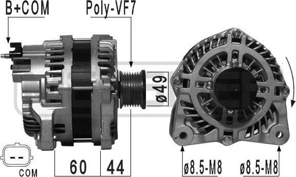 ERA 209010A - Alternator parts5.com