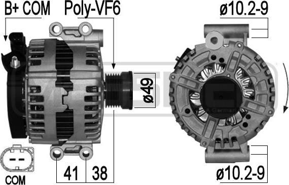 ERA 209038A - Alternador parts5.com