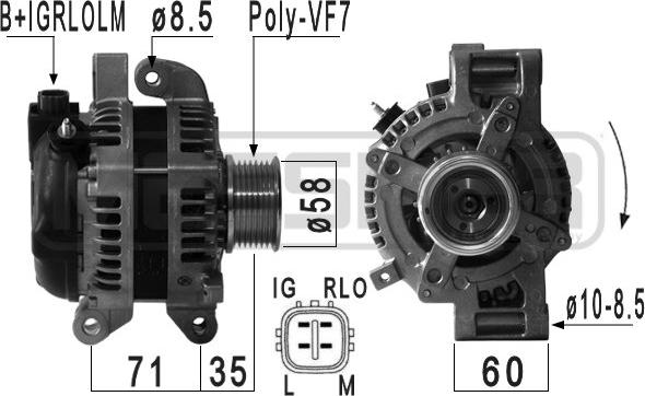 ERA 210934A - Γεννήτρια parts5.com