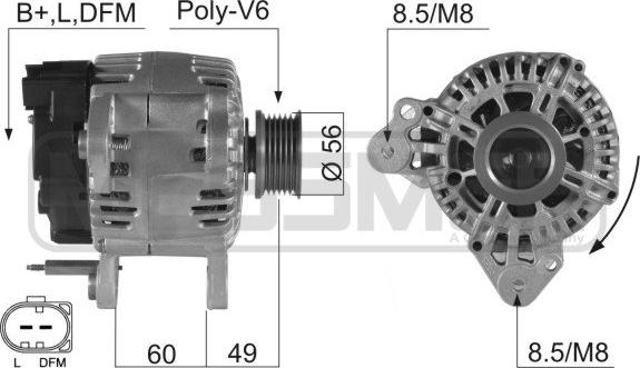 ERA 210496A - Alternator parts5.com