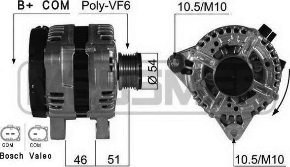 ERA 210420A - Generator / Alternator parts5.com