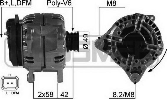 ERA 210567 - Γεννήτρια parts5.com