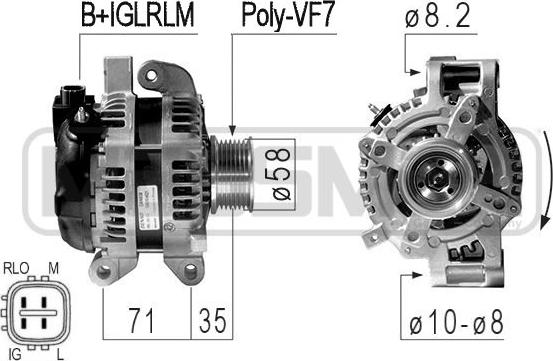 ERA 210842A - Γεννήτρια parts5.com