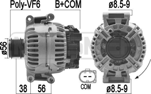 ERA 210850 - Γεννήτρια parts5.com