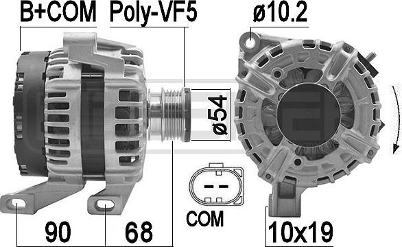 ERA 210852 - Alternator parts5.com