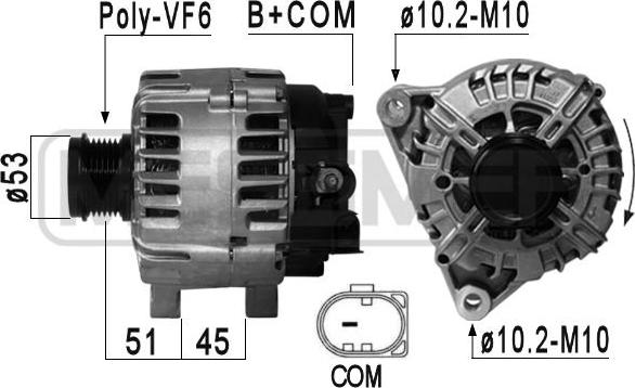 ERA 210877A - Generator / Alternator parts5.com