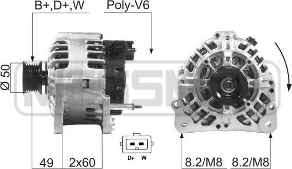 ERA 210224A - Alternator parts5.com