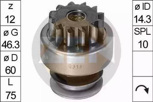 ERA 225123 - Pinion electromotor parts5.com