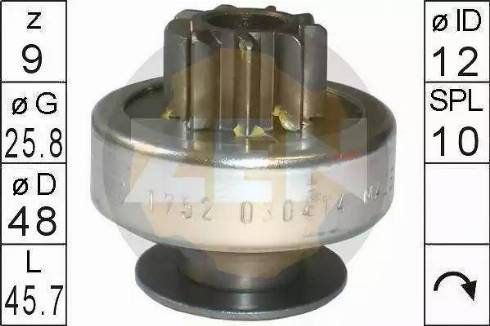 ERA 225740 - Pinion electromotor parts5.com