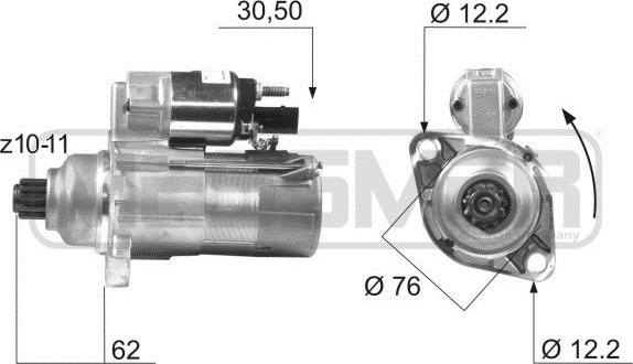 ERA 220450A - Zaganjalnik parts5.com