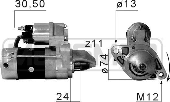 ERA 220664A - Zaganjalnik parts5.com