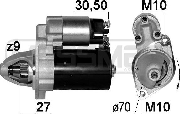 ERA 220667A - Démarreur parts5.com