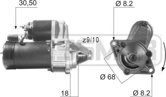 ERA 220001A - Starter parts5.com