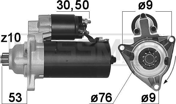 ERA 220085A - Önindító parts5.com