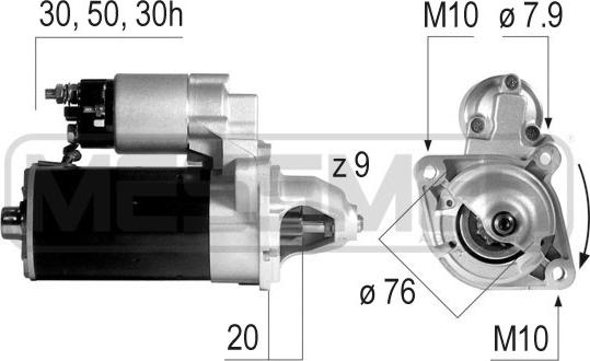 ERA 220147A - Żtartér parts5.com