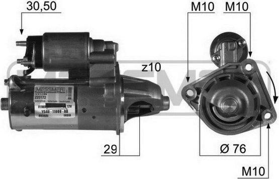 ERA 220172A - Rozrusznik parts5.com