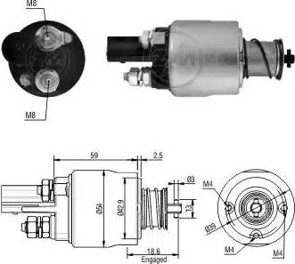 ERA 227062 - Magnetlülitus,starter parts5.com