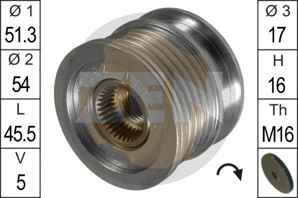 ERA ZN5411 - Alternatör kasnağı parts5.com