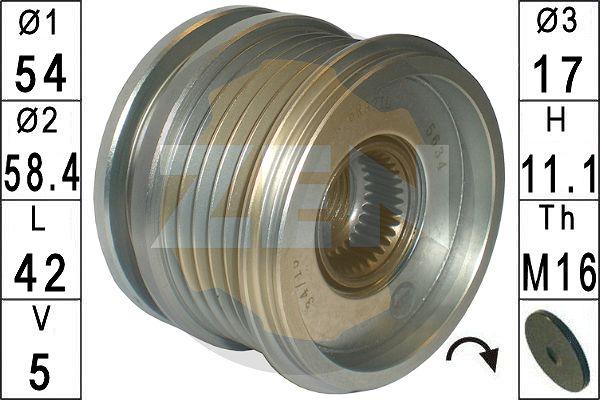 ERA ZN5634 - Szíjtárcsa, generátor parts5.com