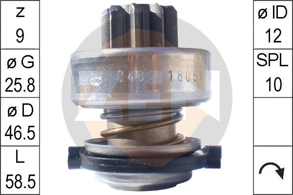 ERA ZN0482 - Pinion electromotor parts5.com