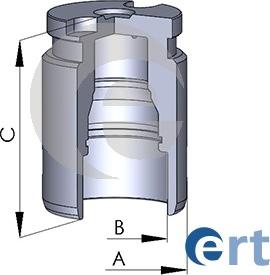 ERT 150400-C - Klip, kočno sedlo parts5.com