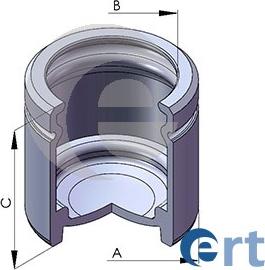 ERT 150566-C - Klip, kočione čeljusti parts5.com