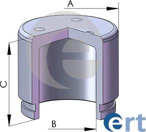 ERT 150772-C - Piston, brake caliper parts5.com