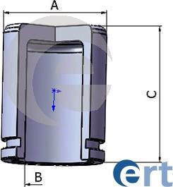 ERT 150933-C - Piston, brake caliper parts5.com