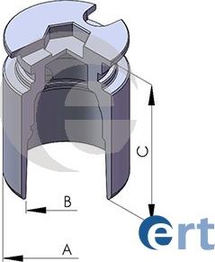 ERT 150198-C - Piston, etrier frana parts5.com