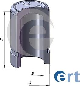 ERT 151069-C - Piston, fren kaliperi parts5.com