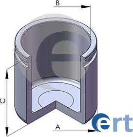 ERT 150233-C - Píst, brzdový třmen parts5.com