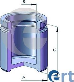 ERT 151246-C - Dugattyú, féknyereg parts5.com