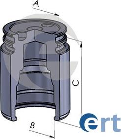 ERT 150763-C - Piston, fren kaliperi parts5.com